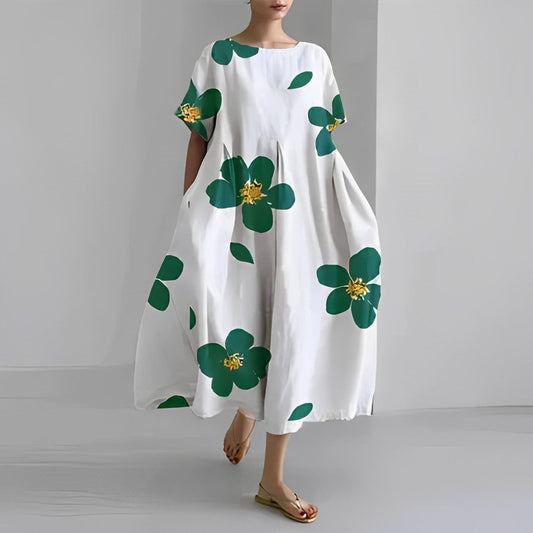 Amiya™ – Bohemisk Blommig Klänning för Dam